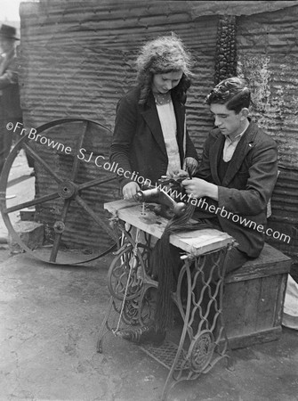 TAGGING BOOT LACES AT PENNYWELL  JENNY LONG